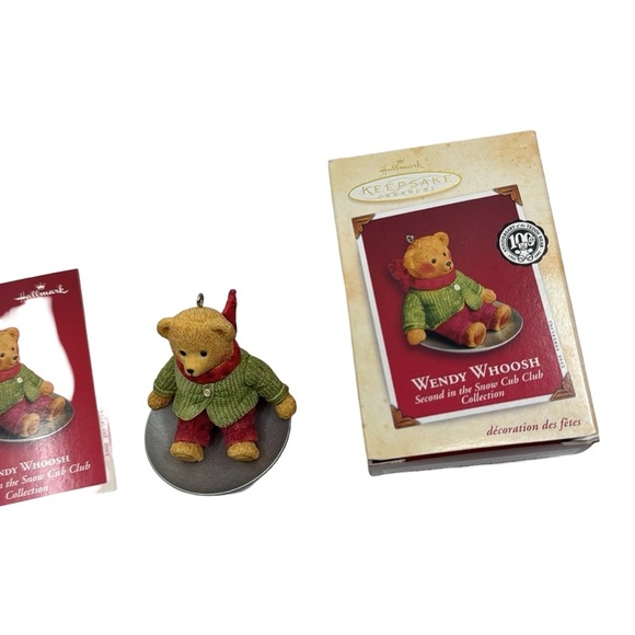 2002 Hallmark Ornament: Wendy Whoosh | QRP4626 | 2nd‎ in Collection - Picture 3 of 6
